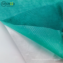 Three Layers PP Spunbond PE Film Wood Pulp Laminated Non Woven Rolls Covered for Disposable Medical Hospital Bed Sheets